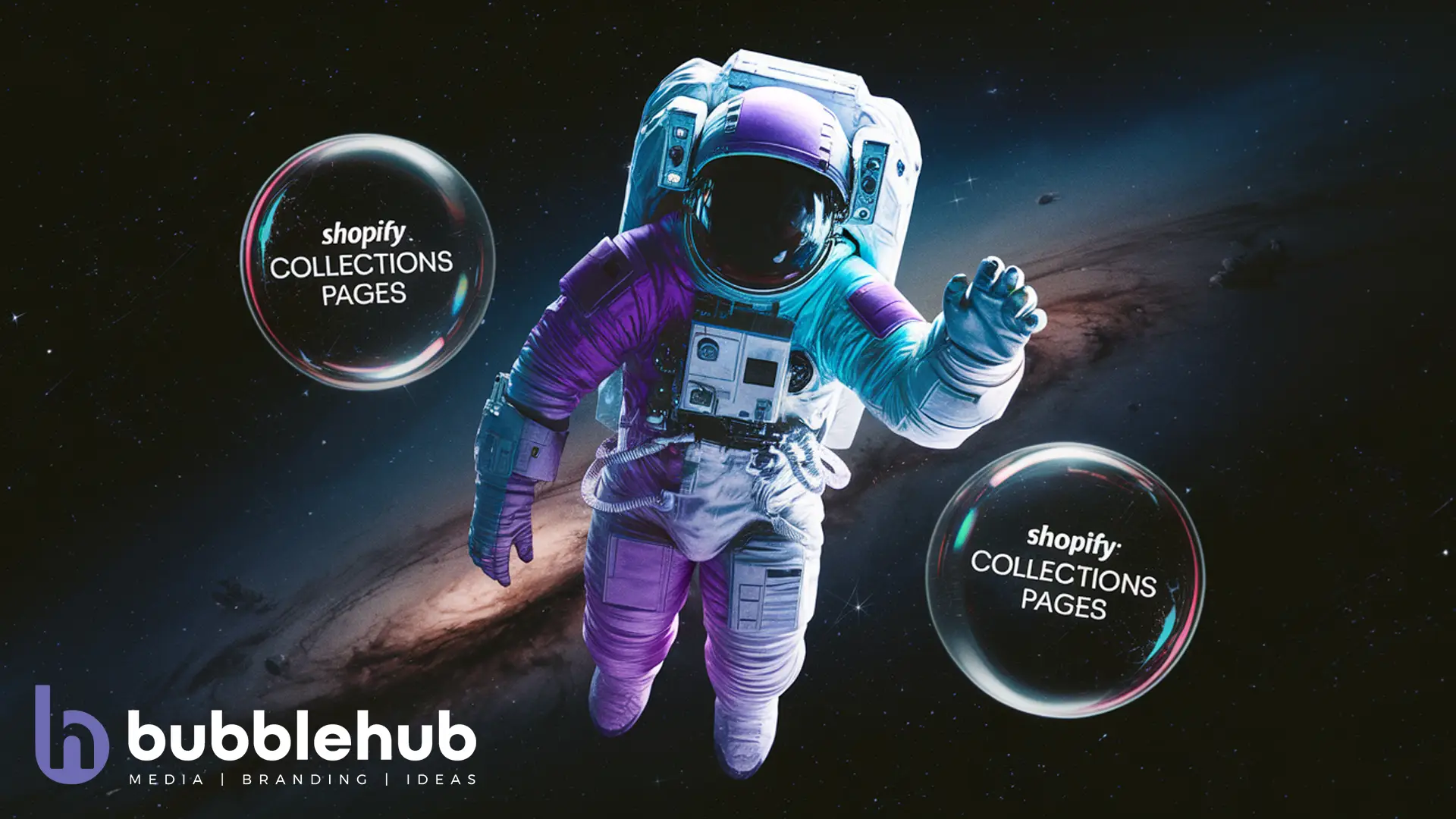 An astronaut showing how to Optimise Shopify Collections Pages An astronaut showing how to Optimise Shopify Collections Pages