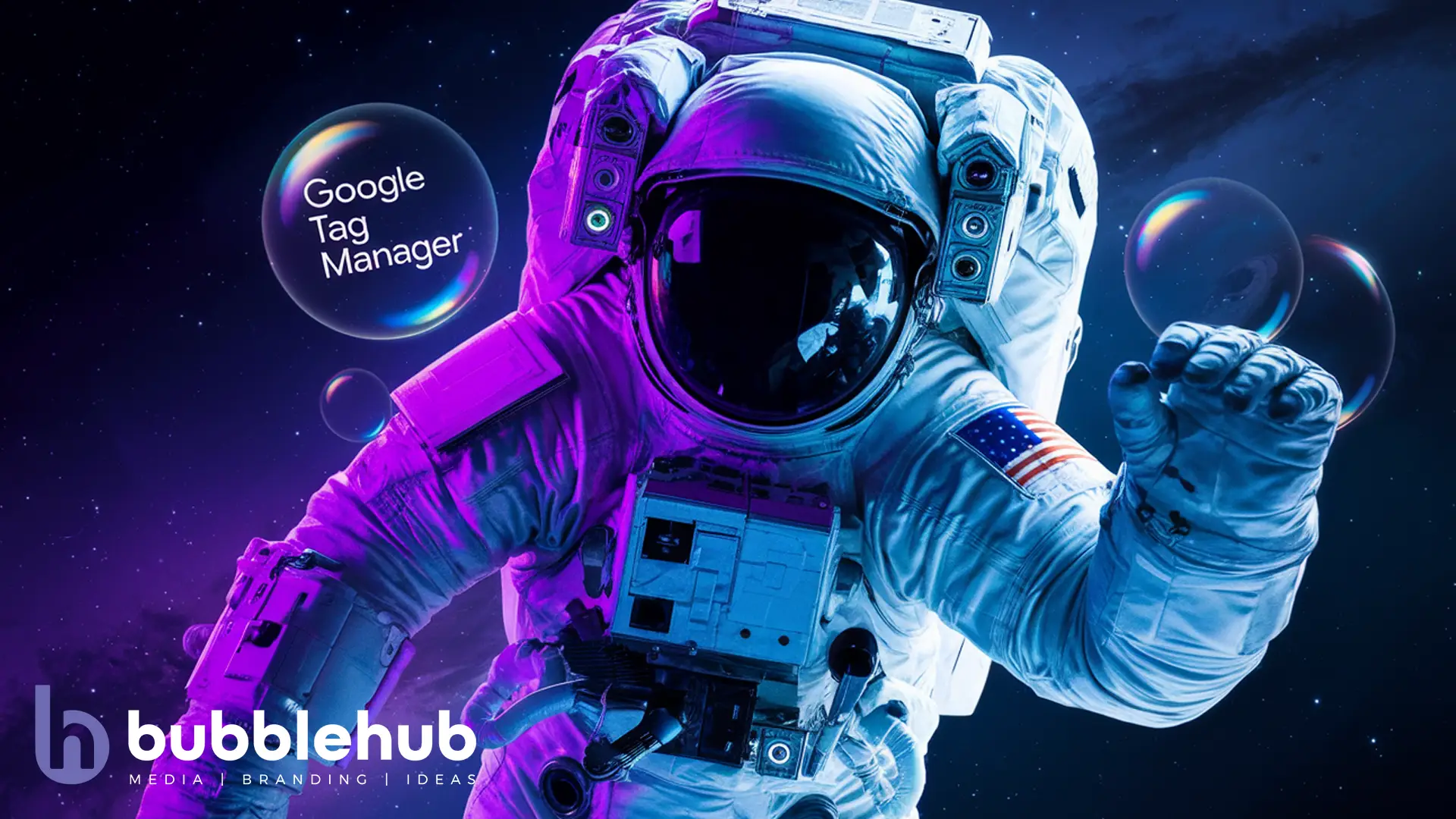 An astronaut using Shopify Google Tag Manager An astronaut using Shopify Google Tag Manager