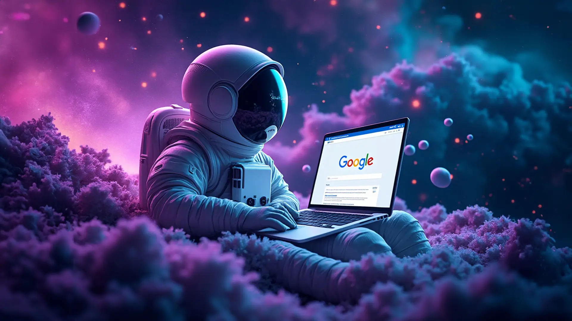 An astronaut Doing Shopify SEO An astronaut Doing Shopify SEO