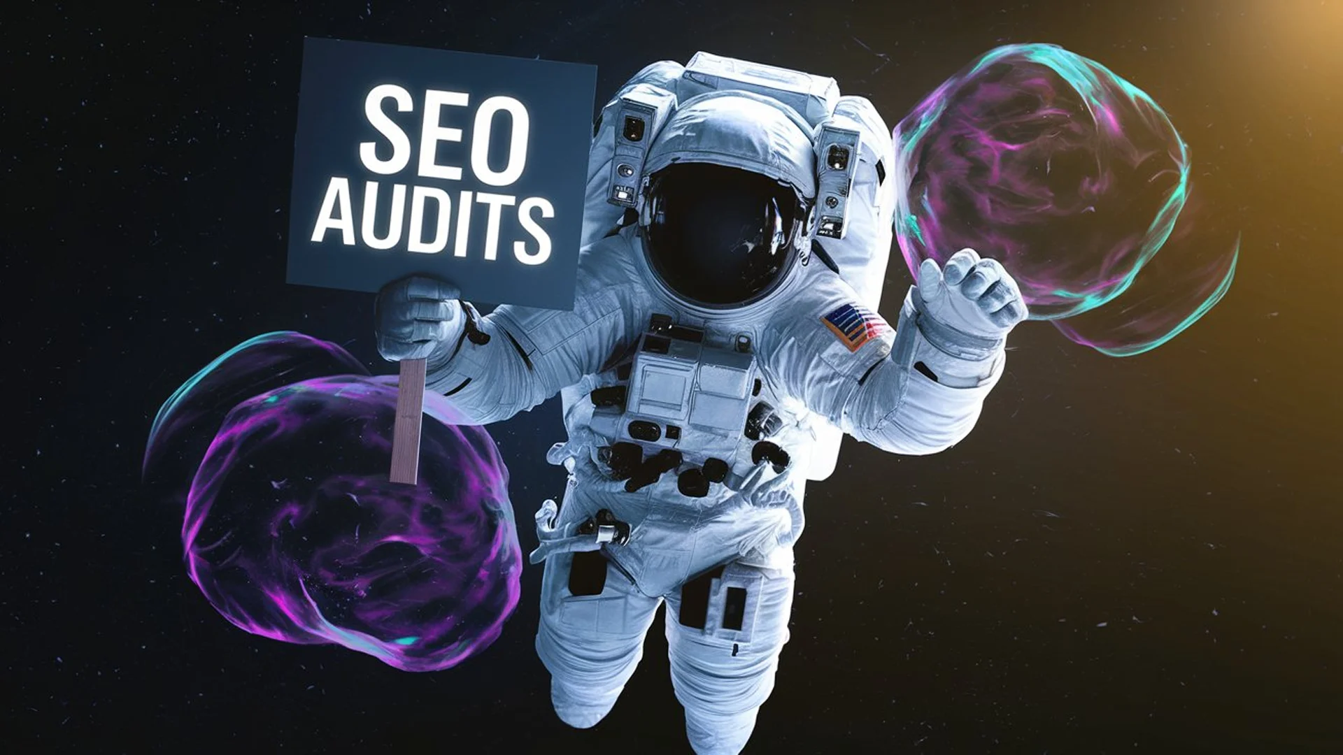 Holding a sign that says SEO Audits For Hotels Holding a sign that says SEO Audits For Hotels